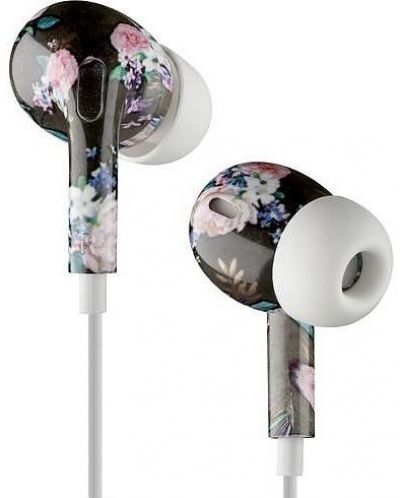 Slušalice s mikrofonom Cellularline - Music Sound Flowers, višebojne - 2